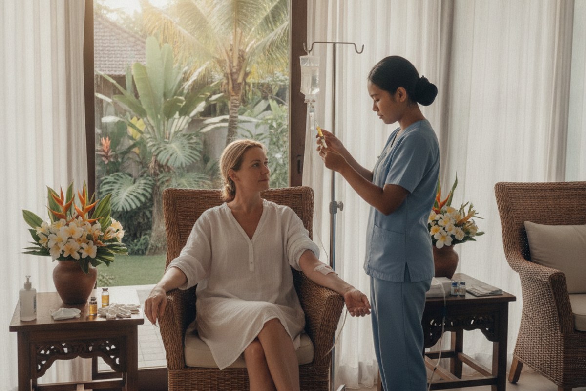 Vitamin D Booster home visit in Bali